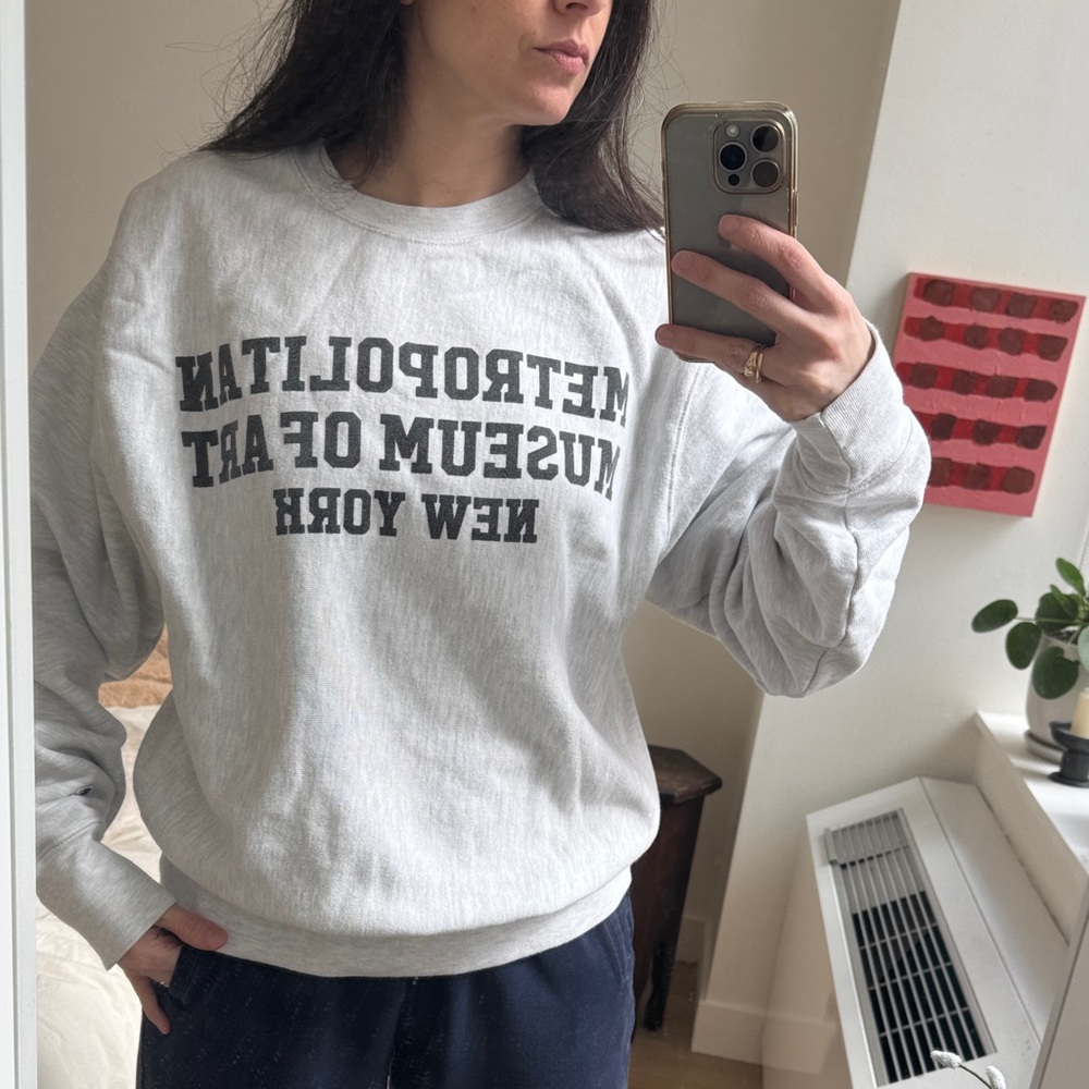 Metropolitan Museum of Art crewneck sweatshirt